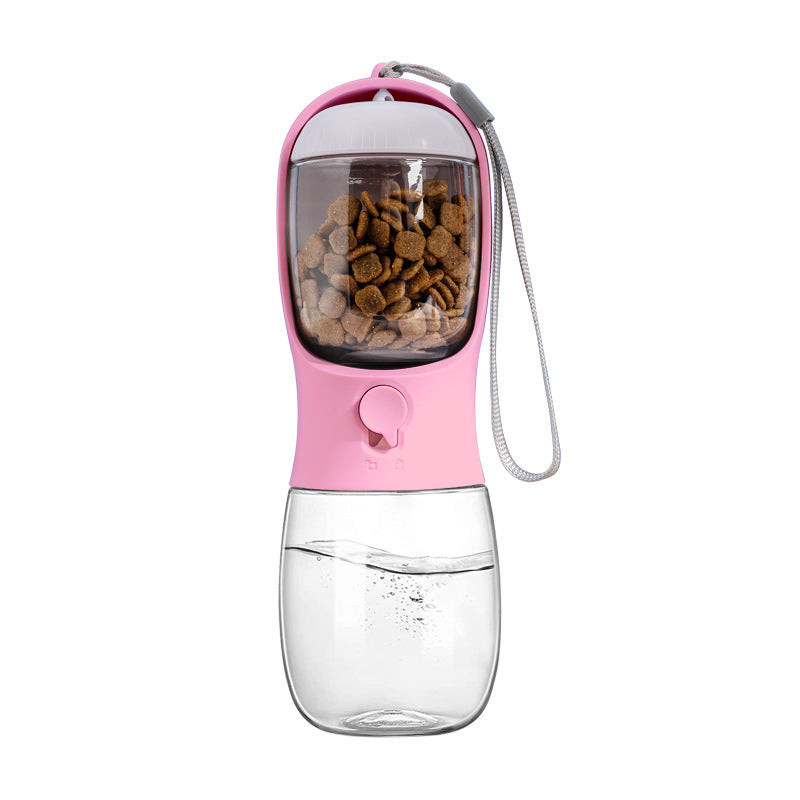 Pet 2 in 1 Portable Drink & Food Bottle