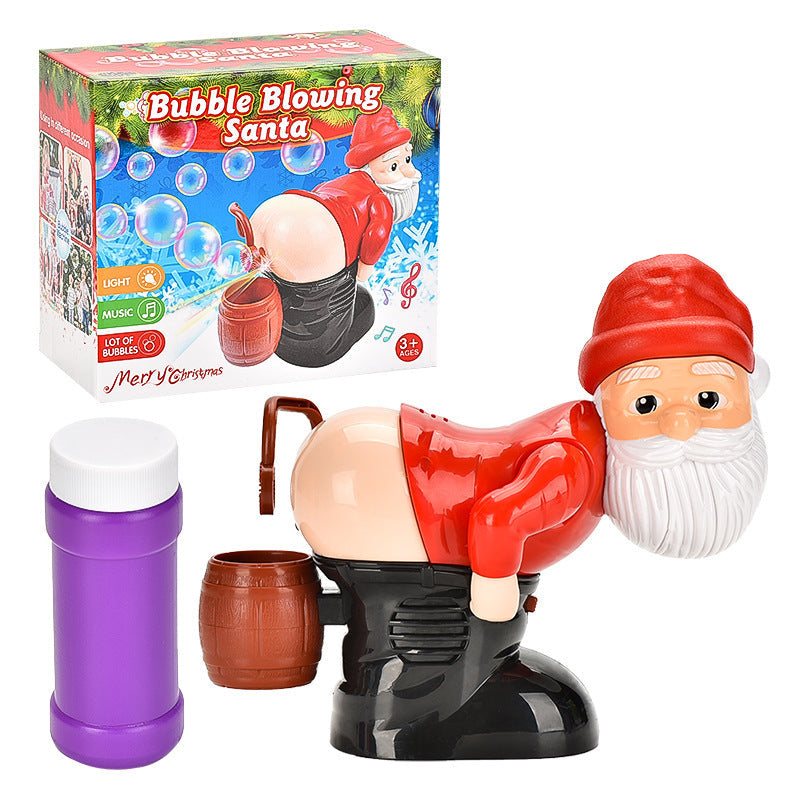 Farting Santa Bubble Machine
