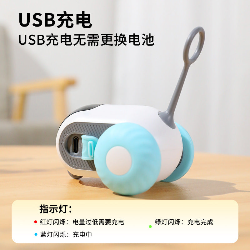 Smart Moving Remote Controlled Cat Toy 2 Modes Automatic Toy Car