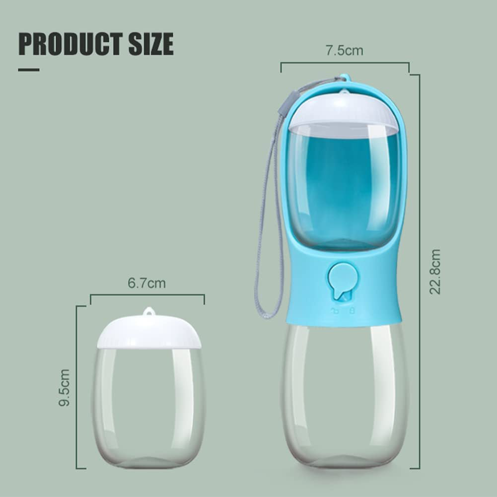 Pet 2 in 1 Portable Drink & Food Bottle