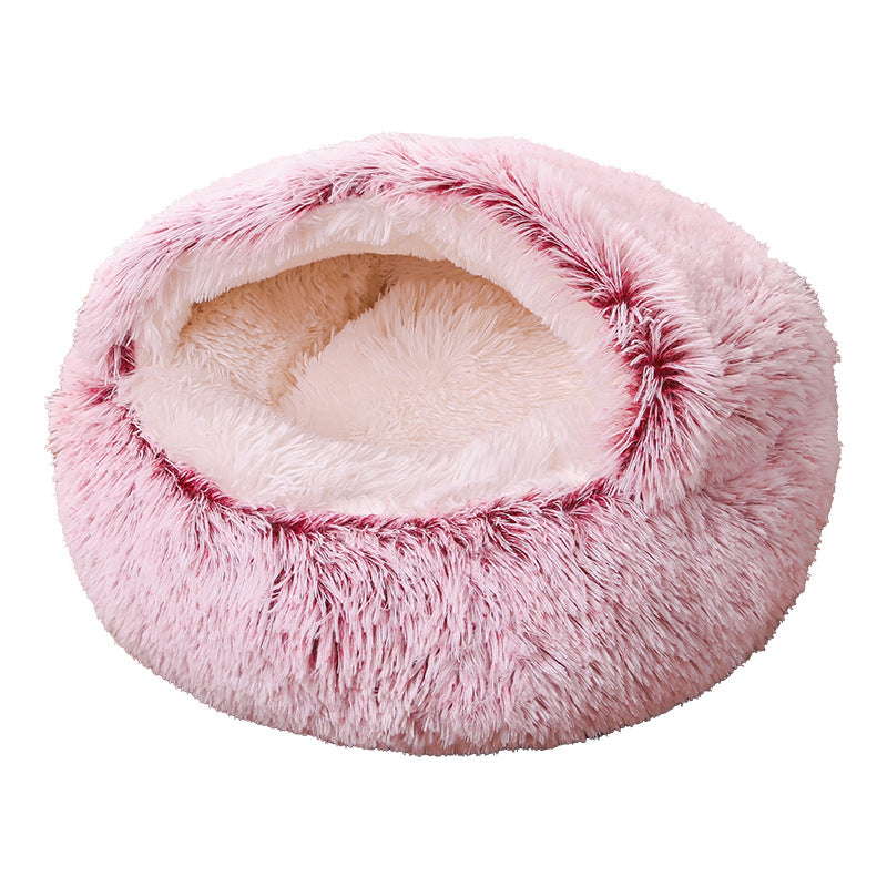 Half-Enclosed Pet Bed
