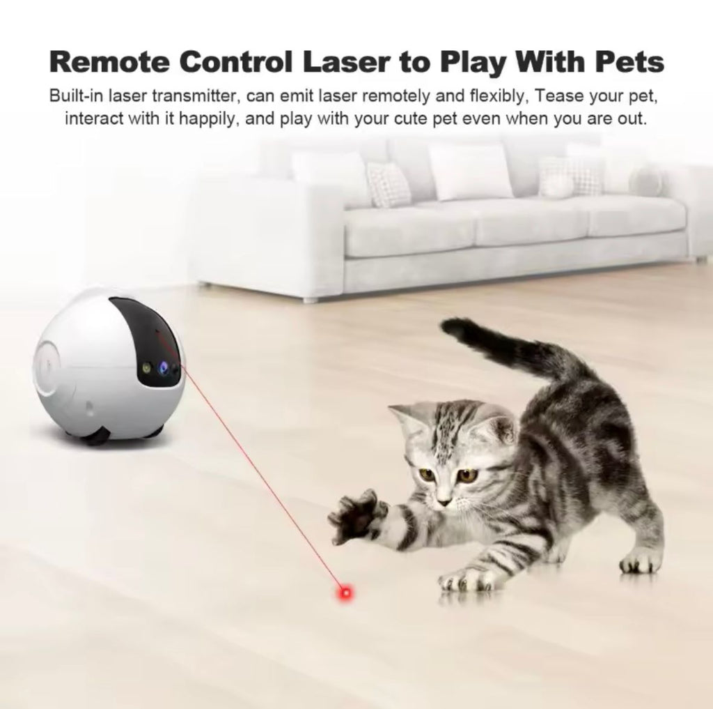 Pet Surveillance Camera 4MP 360° Robot Camera (Bidirectional Dialogue ,Motion Detection)