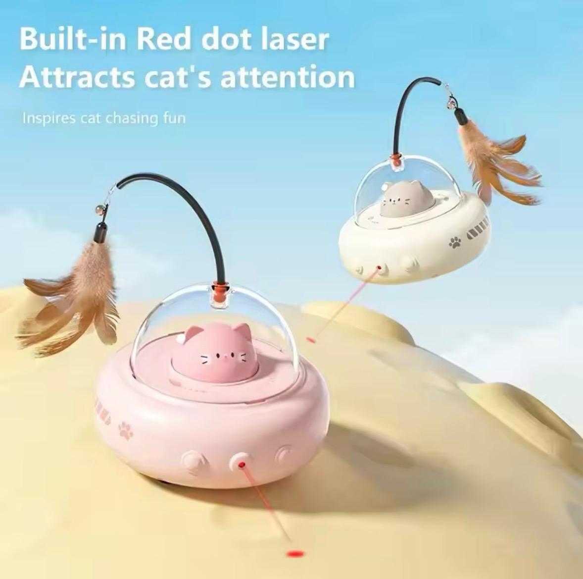 Usb Rechargeable Smart Ufo Cat Toys
