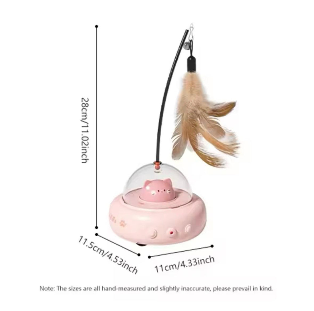 Usb Rechargeable Smart Ufo Cat Toys