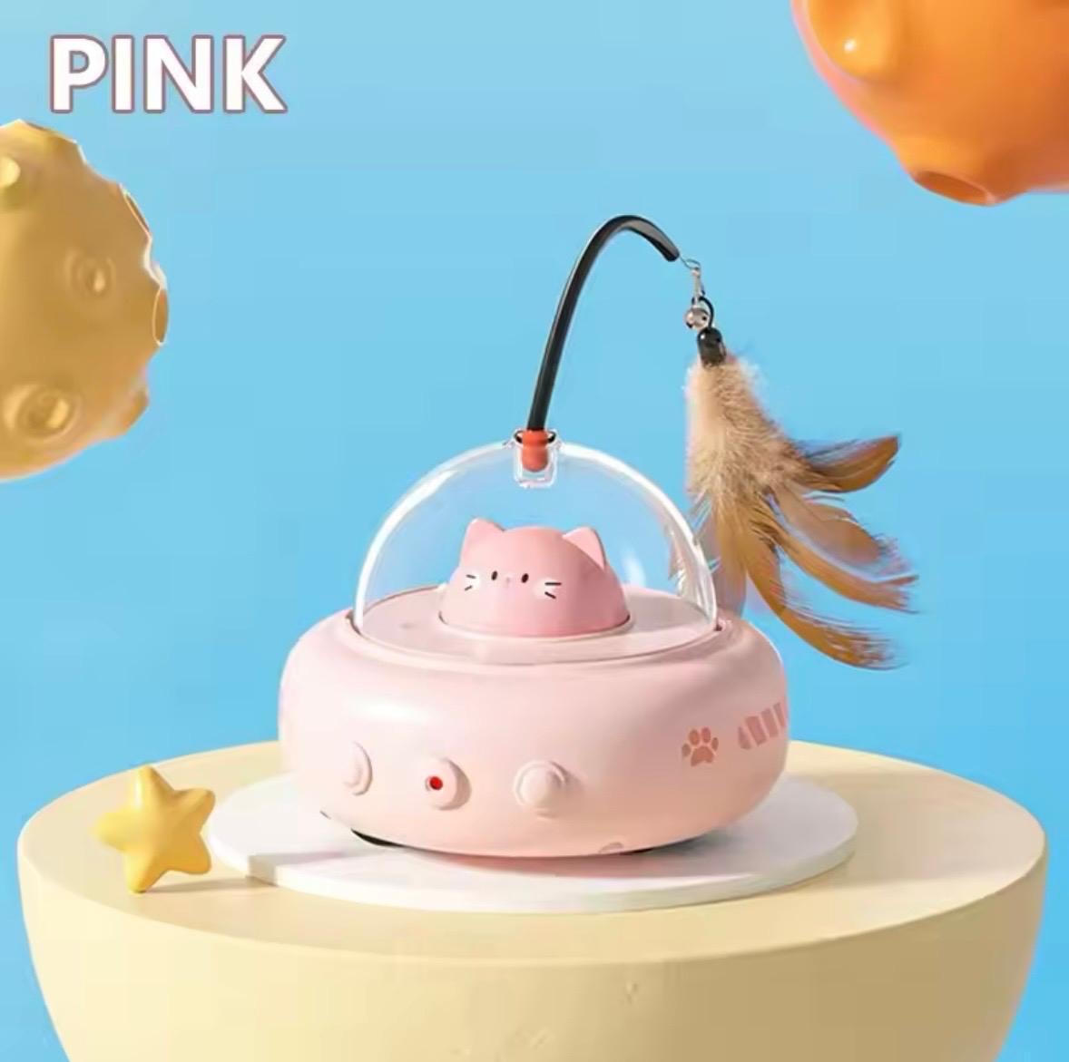 Usb Rechargeable Smart Ufo Cat Toys