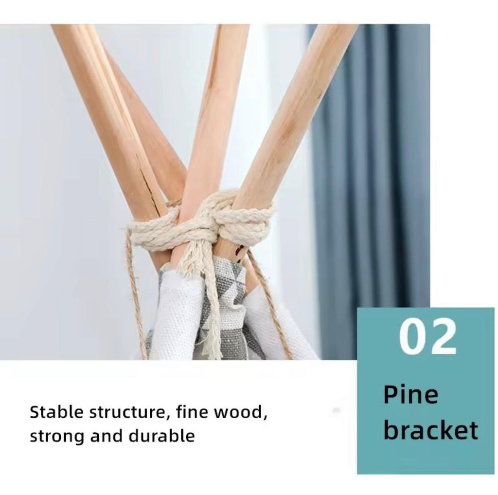 Portable Removable Washable Canvas Pet Dog Cat Tent Kennel Bed