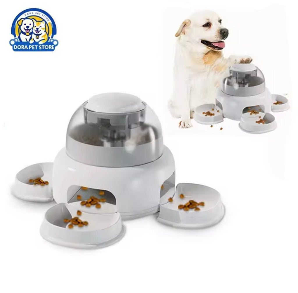 Dog Push-Button Feeder