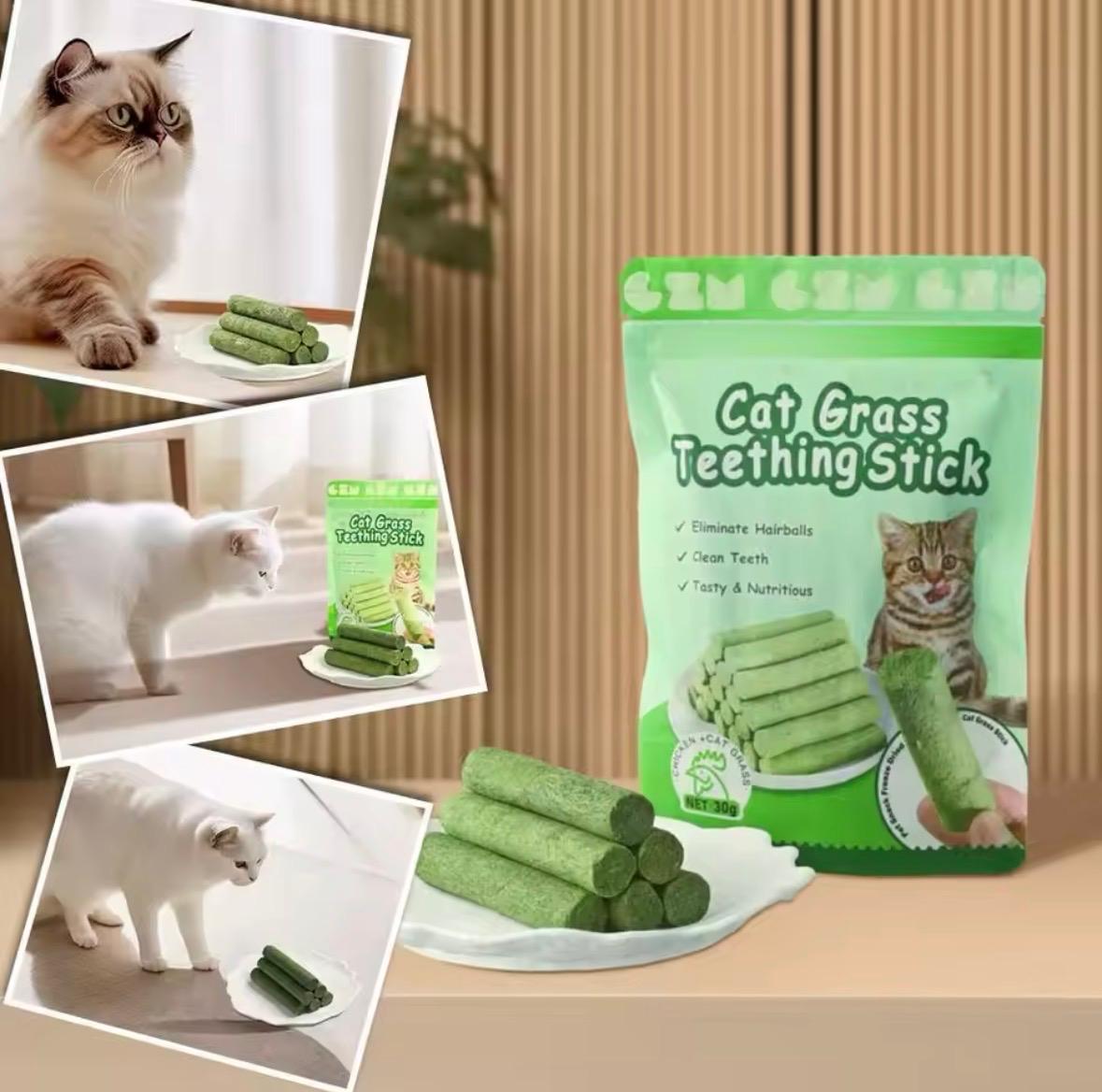 Cat Grass Chew Sticks