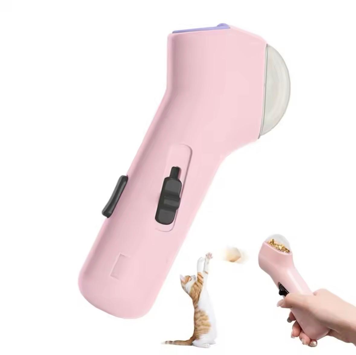 Handheld Pet Food Shooter Snack Dispenser