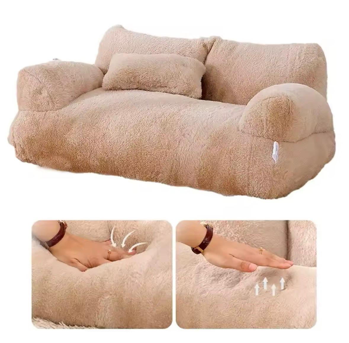 Luxury Cat Bed Sofa Winter Warm Cat Nest Pet Bed